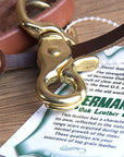 1/2 in X 8 Ft Hilason Leather Flat Horse Roping Reins W/ Snap
