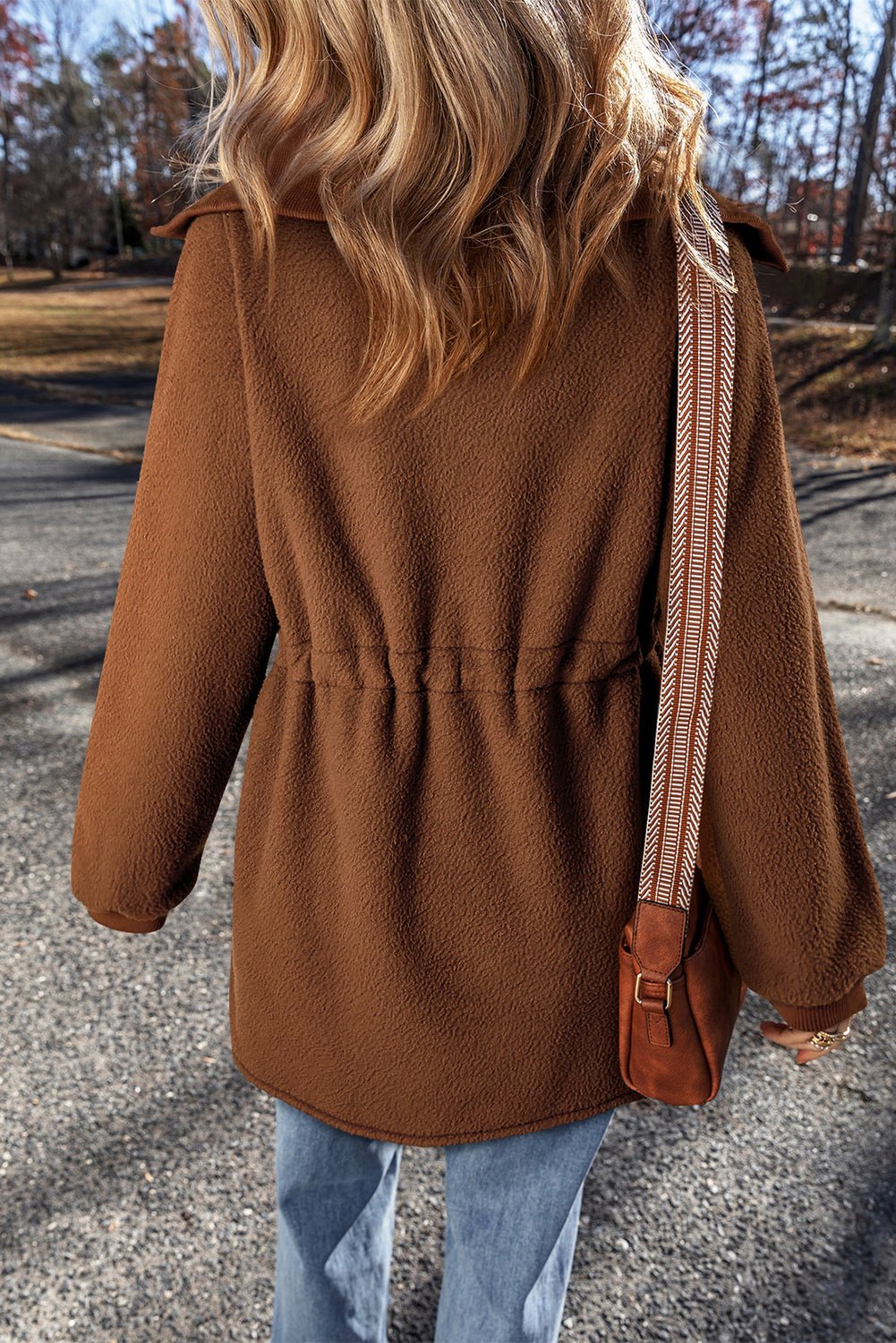 Audrey Half Zip Fleece Pullover