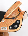 Hilason Western Horse Treeless Trail Barrel Saddle American Leather