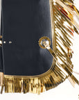 Hilason Western Leather Kids Junior Youth Pro Rodeo Bull Riding Chaps