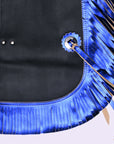 Hilason Western Leather Kids Junior Youth Pro Rodeo Bull Riding Chaps