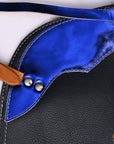 Hilason Western Leather Kids Junior Youth Pro Rodeo Bull Riding Chaps