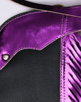 Hilason Western Leather Kids Junior Youth Pro Rodeo Bull Riding Chaps
