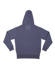 Embroidered Surfing Boar Hoodie Blue