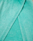 Mineral Wash Tank Top and Lined Split Skirt Set