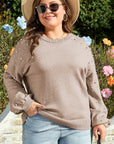 Alessia Plus Size Pearled Sweater