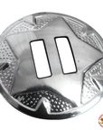 Hilason Western Horse Tack Malleable Iron Center Bar Nickel Plated Buckle