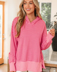 Valerie Shoulder Loose Fit Hoodie
