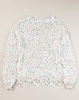 Isabel Confetti Distressed Knit Sweater