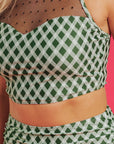 Sasha Patchwork High Waisted Bikini