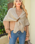 Edith Belt Triangle Shawl Scarf