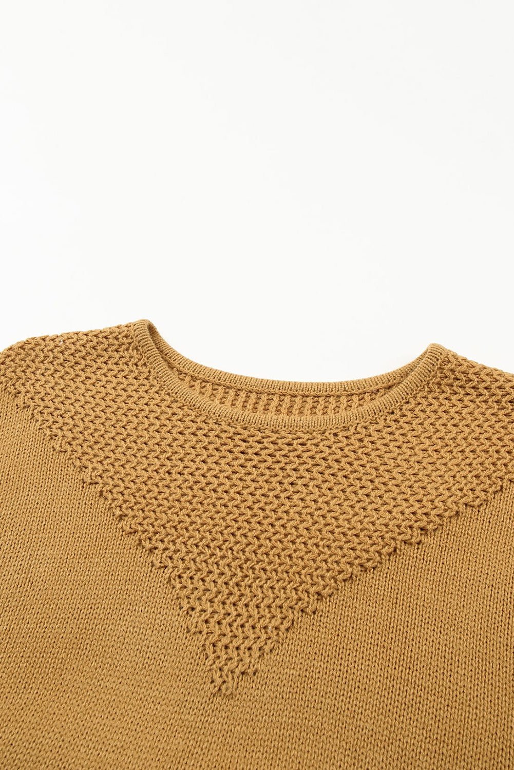 Avery tone Chevron Pullover Sweater