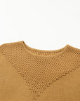 Avery tone Chevron Pullover Sweater