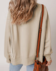 Ashley Sleeve Side Slit Sweatshirt