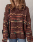 Madison Knitted Drop Shoulder Sweater