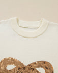 Faith Graphic Christmas Holiday Sweater
