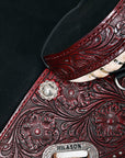 Hilason Western Horse Treeless Trail Barrel Saddle American Leather