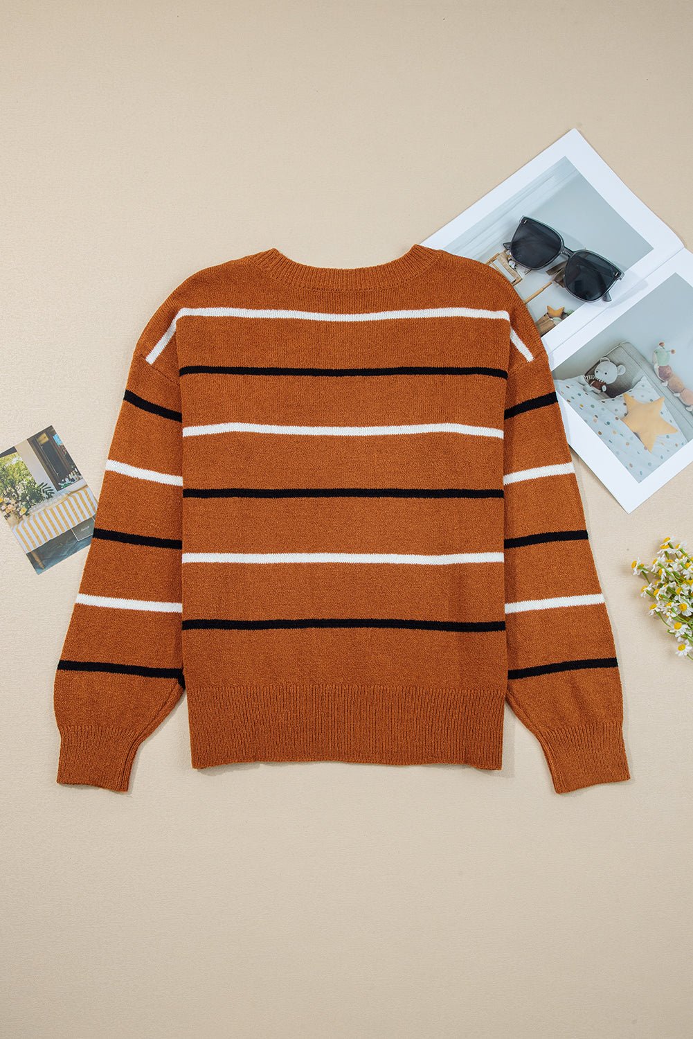Aylin Edge Drop Shoulder Sweater