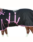 HILASON 1200D Winter Waterproof Poly Horse Turnout Blanket Belly Wrap | Turnout Blankets for Horses
