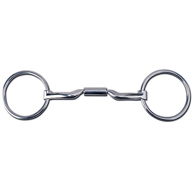 5 1/2" Toklat Myler Loose Ring Stainless Steel H. Mouth Bit – Hilason