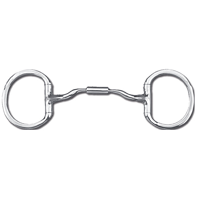 5" Toklat Myler Eggbutt With Stainless Steel Low Port Comfort Snaffle