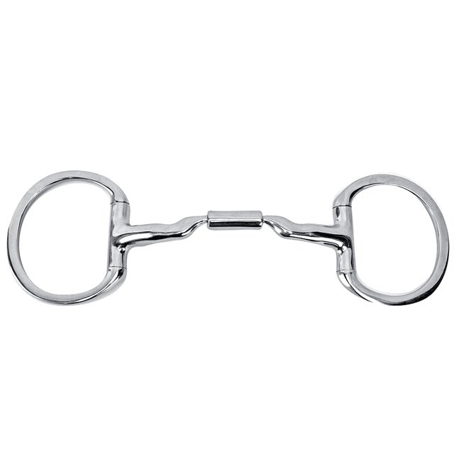 Myler 3 1/2 Eggbutt Nohook Lowport Snaffle 5 – Hilason