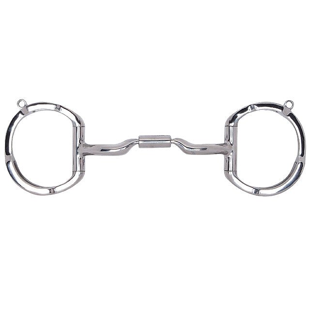 5" Toklat Myler Eggbutt Stainless Steel Low Port Comfort Snaffle Mb 04