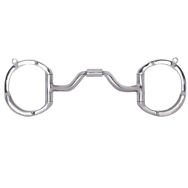 5 1/2" Toklat Myler Eggbutt With Hooks Stainless Steel Ported Barrel