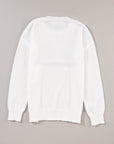 Robin Glitter Print Casual Sweater