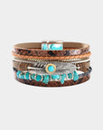 Mackenzie Vintage Layer Leather Bracelet