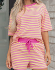 Estelle Casual Terry Short Lounge Set