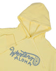 Embroidered Rope Logo Hoodie Yellow