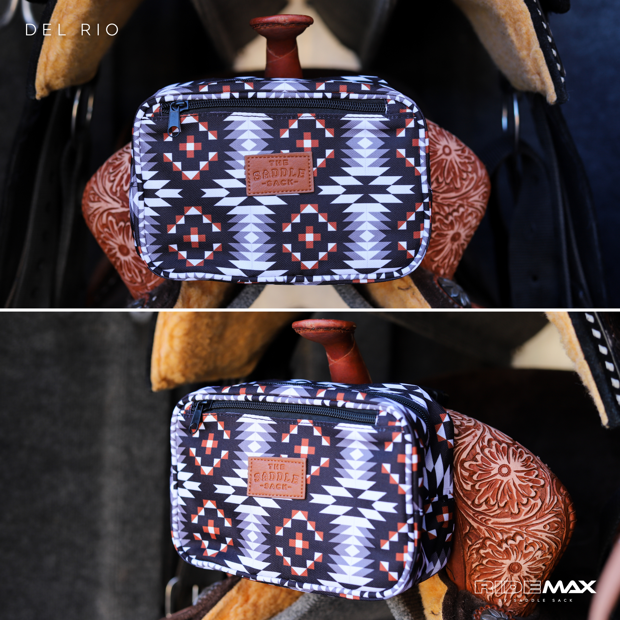 Clip-On Pommel Saddle Bag For Hands-Free Riding Essentials And Quick-Access Accessories