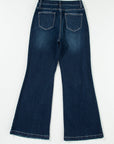 Khloe High Rise Ripped Bell Bottom Jeans