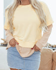 Evajira Two Piece Patchwork Sweatshirt