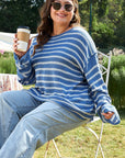 Elle Drop Shoulder O PLUS Sweater