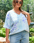 Taytum Print Short Sleeve PLUS Top