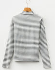Eileen High Slim Fit Long Sleeve Top