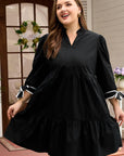 Dorothy Knot Cuffs Mini PLUS Dress