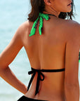 Baha Ranch Yeehaw Neon Bikini Top