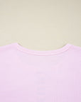 Khloe Patchwork Loose Henley Sweatshirt