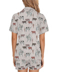 Cattle Drive Women's Western Pajama Set