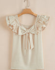 Katelyn Textured Bow Knot Blouse