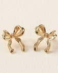 Chloe Design Plated Studded Earrings
