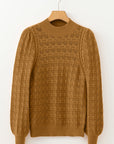 Aria Edge Balloon Sleeve Sweater