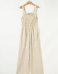 Megan Sleeveless Wide Leg Jumpsuit