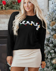 Darcy Christmas Drop Shoulder Sweater