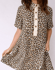 Aisha Sleeve Loose Mini Dress