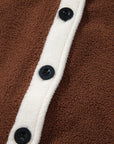 Alia Patchwork Down Fleece Shacket