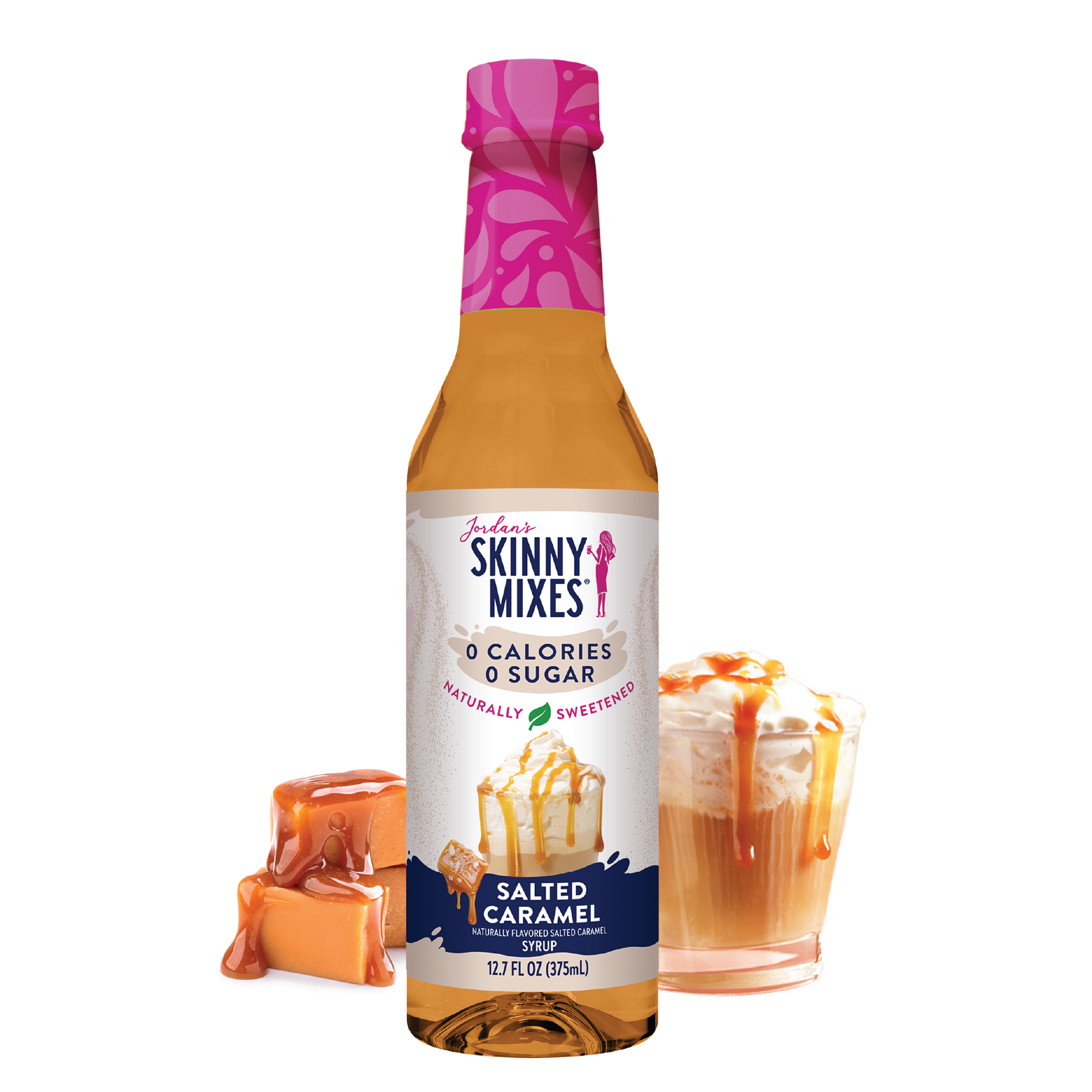 SUGAR FREE Naturally Sweetened Salted Caramel Syrup